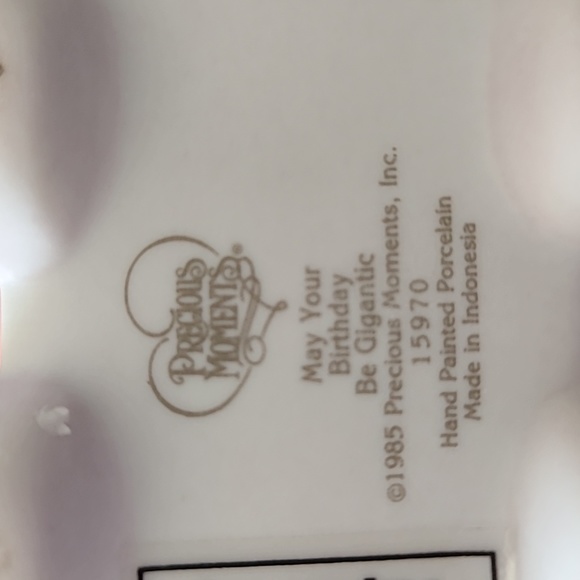 NIB Precious Moments- May Your Birthday Be Gigantic Age 4 Figurine - Picture 6 of 7